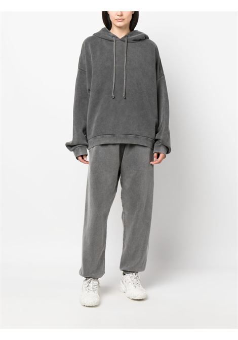 felpa con cappuccio unisex nera ACNE STUDIOS | CI0138BM0